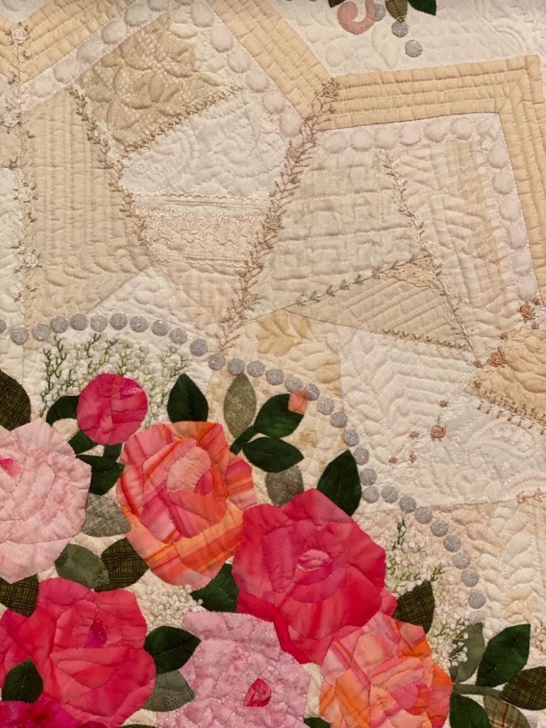 "Le Bouquet" by Mayumi Ishii - Center Detail